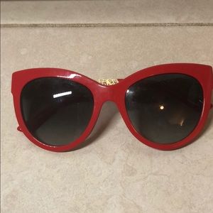 Dolce & Gabbana Red Sunglasses